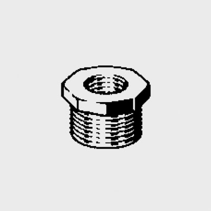 Редукция бронза 1 1/2" х 1 1/4" Effebi - КонтурТерм
