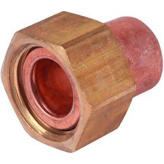 Полушрубунок медь д 12 х 1/2" Effebi - КонтурТерм