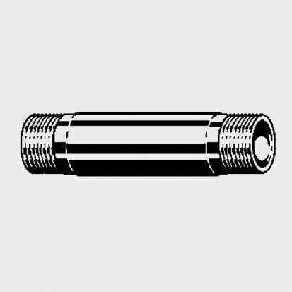 Ниппель бронзовый удлиненный VIEGA  1/2" х 50 мм  - КонтурТерм