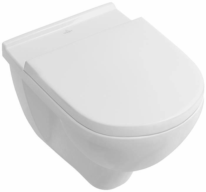 Унитаз подвесной O.Novo (в комплекте с крышкой SoftClose) Villeroy&Boch