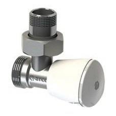 Кран обратки угловой 1/2" с зажимом 16x2 (б/зажимки)  ARCO - КонтурТерм