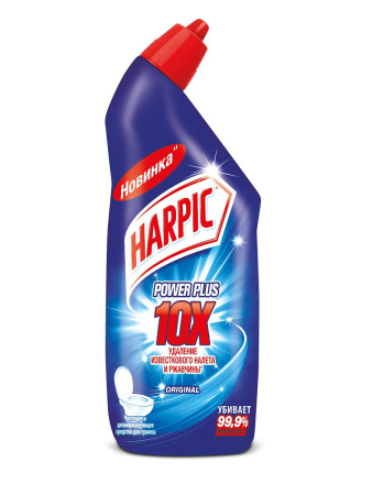 Средство дезинфицирующее для туалета «Harpic Power Plus» Original, 450мл. - КонтурТерм