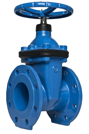 Задвижка фланцевая чугунная BLUCAST DN150 PN10/16 (SQ=19) с маховиком - КонтурТерм
