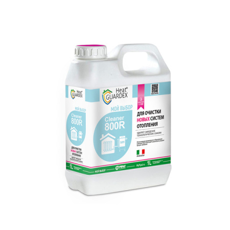 Средство для очистки систем отопления новых HeatGuardex CLEANER 800/602 R 1 л - КонтурТерм