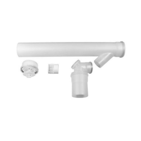 Комплект дымоудаления дополнительный котла Buderus GB162 70-100 д.160 мм с клапаном - КонтурТерм
