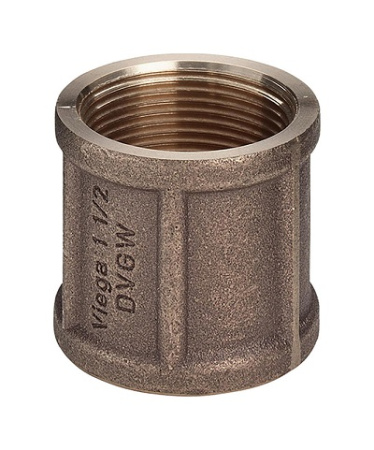 Муфта бронзовая SANHA 1/4"  - КонтурТерм