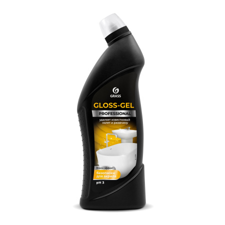 Средство чистящее для санузлов "Gloss-gel" Professional, 750 мл - КонтурТерм