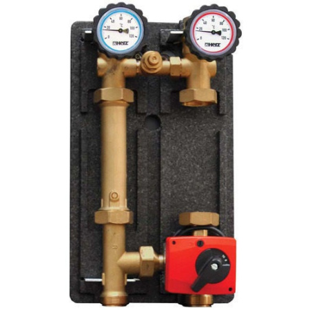 Группа насосная Herz PUMPFIX MIX DN32, без насоса, со смесителем, Kvs 16 - КонтурТерм