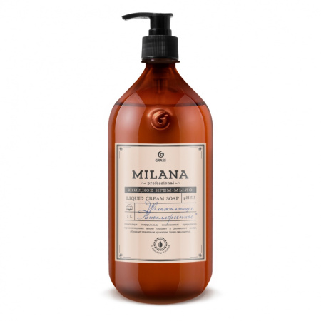 Жидкое парфюмированное мыло MILANA Perfume Professional 1000 мл, GRASS - КонтурТерм