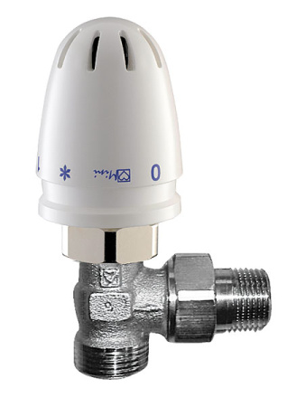 Регулятор-ограничитель темпемпературы Herz угловой 1/2хG3/4 25-60° C - КонтурТерм