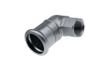 Колено из нержавеющей стали KAN-therm Inox д 22x1/2" РВ  - КонтурТерм