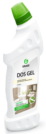 Гель дезинфицирующий для чистки унитаза, ванной и туалета DOS-Gel, 750 мл, pH11, GRASS - КонтурТерм