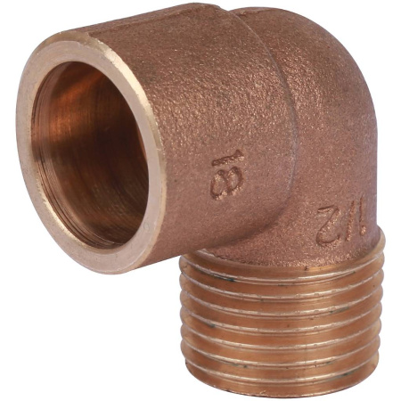 Колено бронза д 18 х 1/2" РН Effebi - КонтурТерм