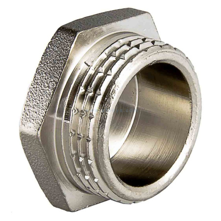 Пробка латунь никелированная 3/4" РН (ДУ 20) VALTEC - КонтурТерм