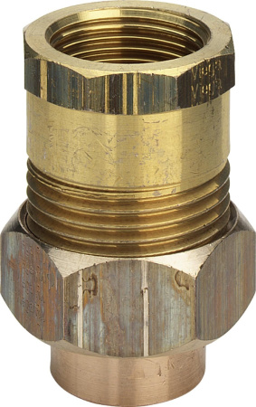 Шрубунок бронза конический SANHA д 22 x 3/4" РВ - КонтурТерм