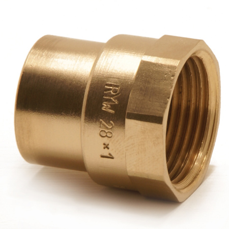 Муфта бронза переходная д 42 х 11/2" Effebi - КонтурТерм