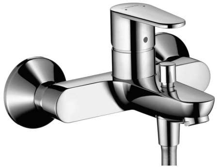 Смеситель для ванны HansGrohe Focus E2, хром - КонтурТерм