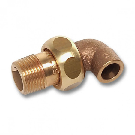 Шрубунок бронза угловой SANHA д 18 х 1/2" РН - КонтурТерм