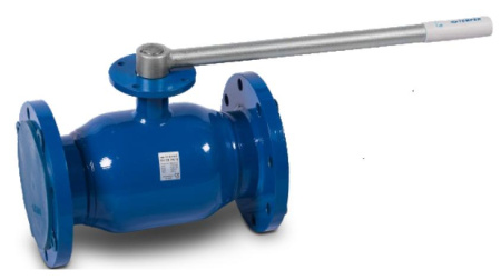 Кран шаровый фланцевый DN125 PN16 L=350 ммстандартнопроходной TEMPER (ВОДА, ГАЗ, НЕФТЬ, ГСМ) - КонтурТерм