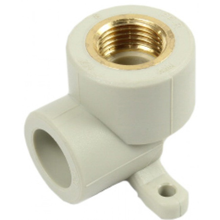 Колено настенное полипропиленовое KAN-therm д 25 х 1/2" РВ - КонтурТерм