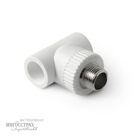 Тройник с резьбой полипропиленовый Berke д 20 х 1/2" РН - КонтурТерм