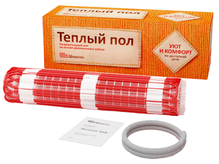 Комплект Warmstad WSM 910 Вт площадь 6,00 кв.м. (без терморегулятора) - КонтурТерм