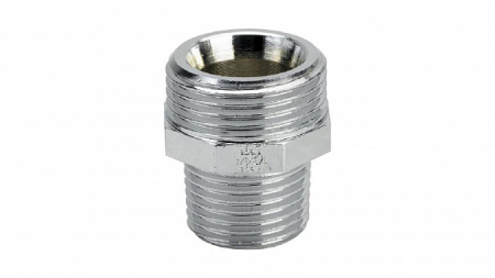 Ниппель бронза хром редукционный 1 1/2"х1 1/4" VIEGA - КонтурТерм