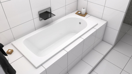 Ванна стальная 180x80x43 см Kaldewei Saniform Plus Perl effect, без ног - КонтурТерм