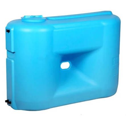 Емкость для воды Акватек Combi W-1100 BW (прямоуг.750х1800х1290(в)/350мм), сине-белая, с поплавком - КонтурТерм