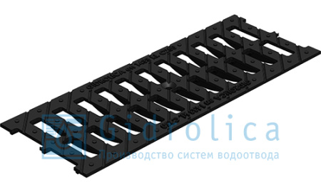 Решетка для лотков BGF/BGU РВ -15.18,6.50 щелевая чугунная ВЧ, кл. С250 Gidrolica Standart - КонтурТерм