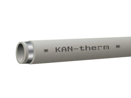 Труба полипропиленовая армированная штаби KAN-therm PN20 SDR6 д 32 x 5,4 (4м) - КонтурТерм