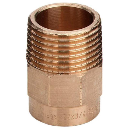 Ниппель бронза переходной SANHA д 54 х 11/2" - КонтурТерм