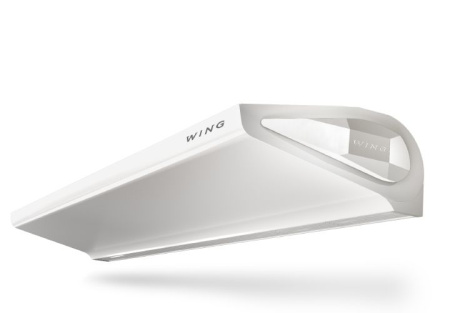 Завеса тепловая Defender Wing W200 АC (17-47 кВт) водяная (c креплениями) - КонтурТерм