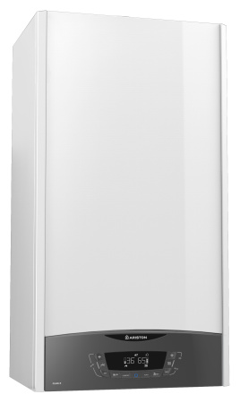 Котел газовый одноконтурный Ariston Clas XC System 24 FF 9,5-24,0 кВт (закрытая камера сгорания) со встроенным 3-х ходовым клапаном - КонтурТерм