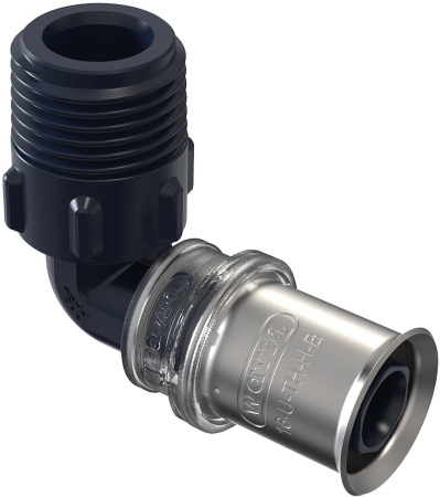 Колено-пресс Wavin K5 20 х 3/4" РН  - КонтурТерм