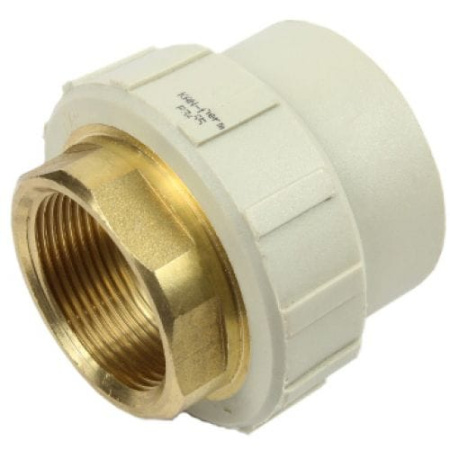 Муфта с резьбой полипропиленовая KAN-therm д 40 х 1 1/4" РВ - КонтурТерм