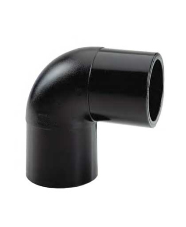 Колено электросварное Zinplast PE100 SDR11 d90 90° - КонтурТерм