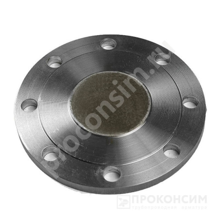 Фланец сталь глухой  Ду 50 PN10-16 - КонтурТерм