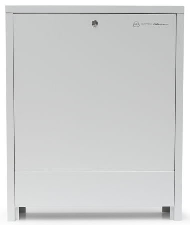 Шкаф внутренний KAN ECO SLIM (575-665x795х110-170) на 12 контуров - КонтурТерм